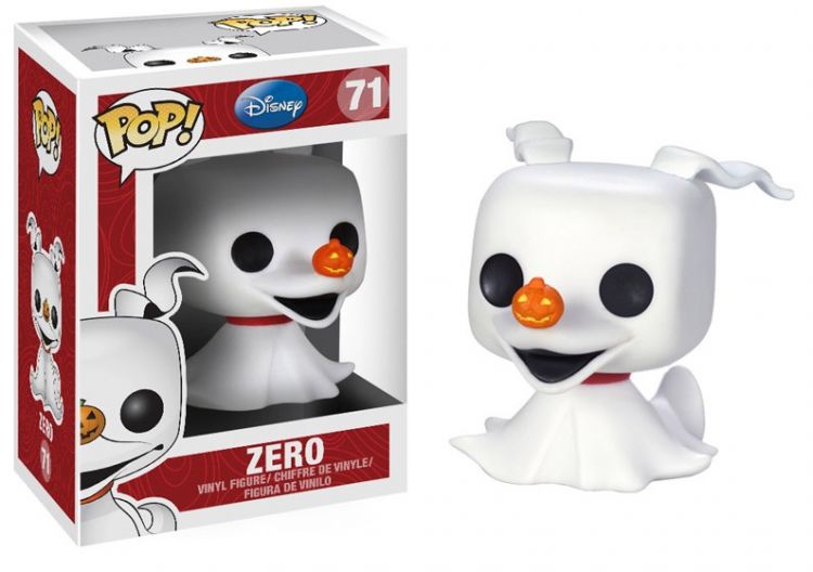 Nightmare Before Christmas POP! Vinylová Figurka Zero 10 cm - Kliknutím na obrázek zavřete