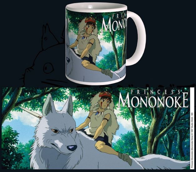 Studio Ghibli Hrnek Princess Mononoke - Kliknutím na obrázek zavřete