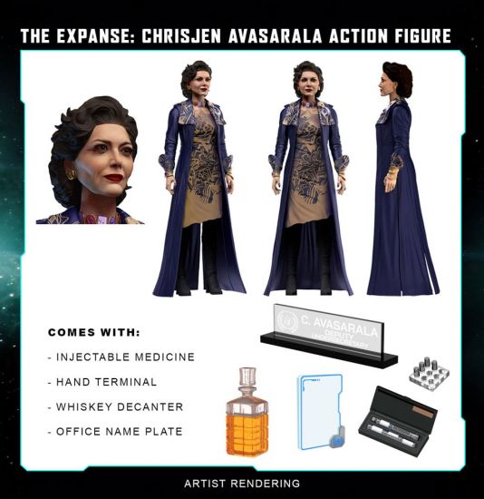 The Expanse Akční figurka Chrisjen Avasarala 20 cm - Kliknutím na obrázek zavřete