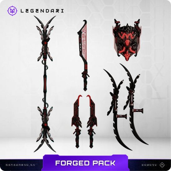 Legendari Accessory Pack Forged Weapons Pack - Kliknutím na obrázek zavřete