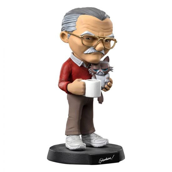 Stan Lee Mini Co. PVC figurka Stan Lee with Grumpy Cat 14 cm - Kliknutím na obrázek zavřete