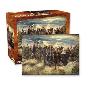 The Hobbit: An Unexpected Journey skládací puzzle Map (3000 piec