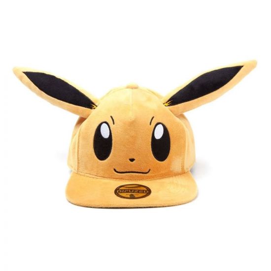 Pokémon Plush Snapback kšiltovka Embarrassed Eevee - Kliknutím na obrázek zavřete