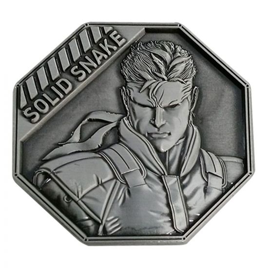 Metal Gear Solid sběratelská mince Solid Snake Limited Edition - Kliknutím na obrázek zavřete