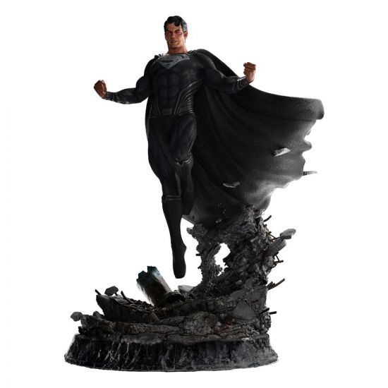 Zack Snyder's Justice League Socha 1/4 Superman Black Suit 65 c - Kliknutím na obrázek zavřete