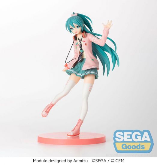 Hatsune Miku Project DIVA Arcade SPM PVC Socha Hatsune Miku Rib - Kliknutím na obrázek zavřete