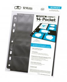 Ultimate Guard 14-Pocket Compact Pages Standard Size & Mini Amer