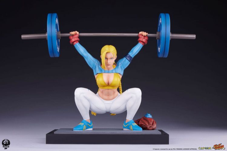 Street Fighter Premier Series Socha 1/4 Cammy: Powerlifting Alp - Kliknutím na obrázek zavřete