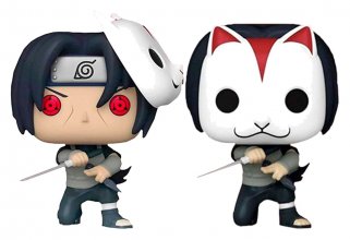 Naruto POP! Animation Vinylová Figurka Anbu Itachi w/Chase 9 cm