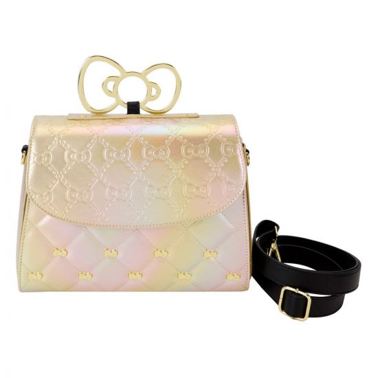 Hello Kitty by Loungefly Crossbody Bag 50th Anniversary Gold - Kliknutím na obrázek zavřete