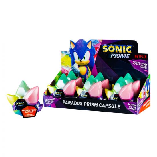 Sonic Prime Akční Figurky 7 cm Paradox Prism Capsule Display (6 - Kliknutím na obrázek zavřete