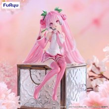 Hatsune Miku Noodle Stopper PVC Socha Sakura Miku 2024 Pearl Co