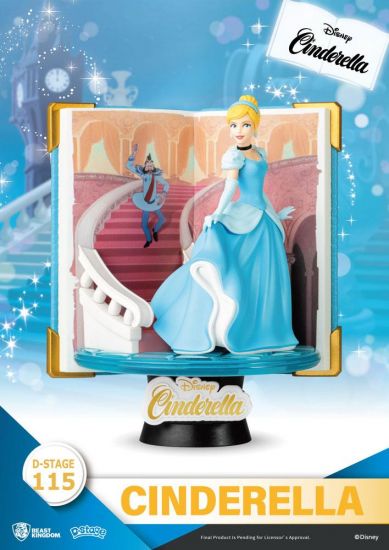 Disney Book Series D-Stage PVC Diorama Cinderella 13 cm - Kliknutím na obrázek zavřete