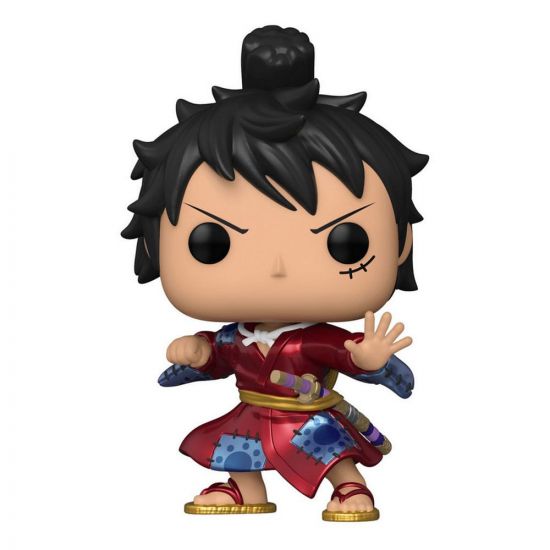 One Piece POP! Animation Vinylová Figurka Luffy in Kimono(MT) Ex - Kliknutím na obrázek zavřete