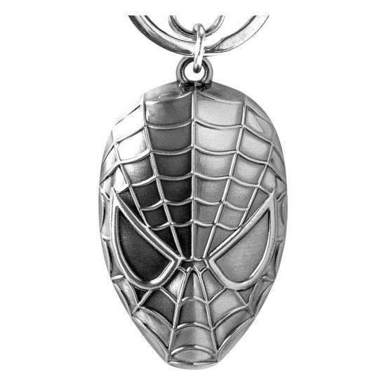 Marvel kovový přívěšek na klíče Spider Man Head - Kliknutím na obrázek zavřete