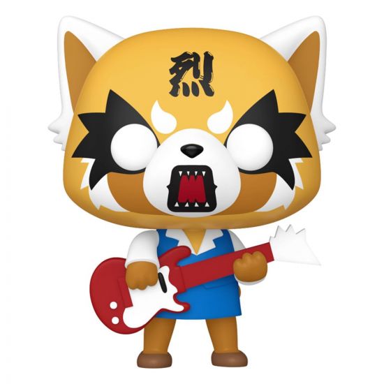 Sanrio POP! Animation Vinylová Figurka Aggretsuko w/Guitar 9 cm - Kliknutím na obrázek zavřete