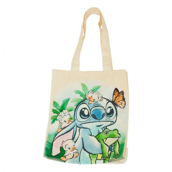 Disney by Loungefly Canvas nákupní taška Lilo and Stitch Springt - Kliknutím na obrázek zavřete