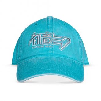 Hatsune Miku Curved Bill Cap Blue