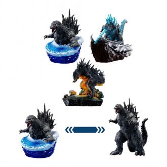 Godzilla Petitrama EX Series Trading Figure 3-Set From Zero To M