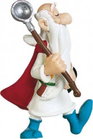 Asterix Figure Getafix with the pot 8 cm