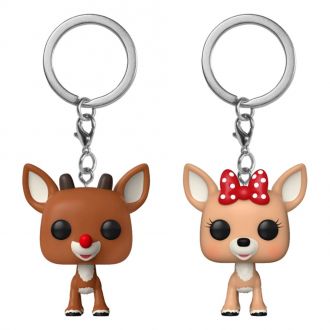 Rudolph the Red-Nosed Reindeer POP! vinylový přívěšek na klíče 2