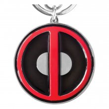Marvel kovový přívěšek na klíče Deadpool Logo