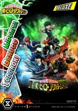 My Hero Academia: Deluxe Midoriya with Bakugo and Todoroki 1:4 S