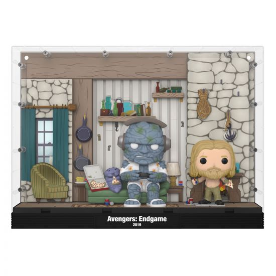 Avengers Endgame POP Moments Deluxe Vinyl Figures 2-Pack Thor's - Kliknutím na obrázek zavřete