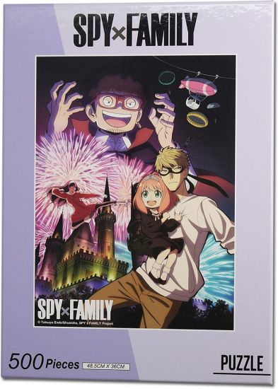 Spy x Family Puzzle Character Group (500 pieces) - Kliknutím na obrázek zavřete