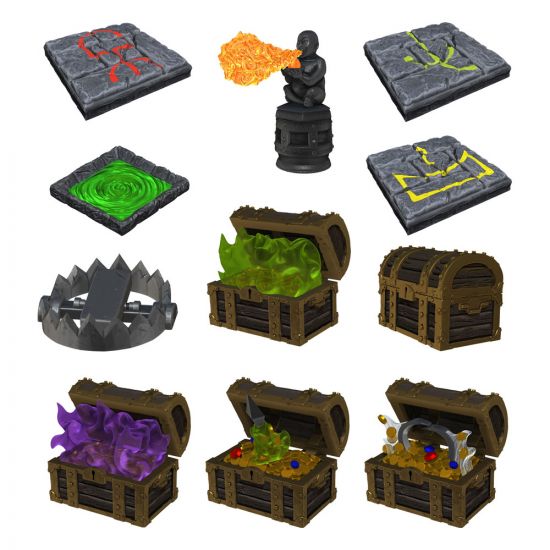 WizKids Dungeon Dressings: Traps - Devilish Devices - Kliknutím na obrázek zavřete