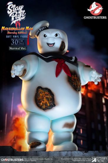 Ghostbusters Soft Vinyl Socha Stay Puft Marshmallow Man Burning - Kliknutím na obrázek zavřete