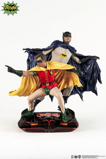 DC Comics PVC Diorama Socha 1/8 Batman & Robin 1966 23 cm - Kliknutím na obrázek zavřete