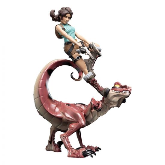 Tomb Raider Mini Epics Vinylová Figurka Lara Croft & Raptor 24 c - Kliknutím na obrázek zavřete