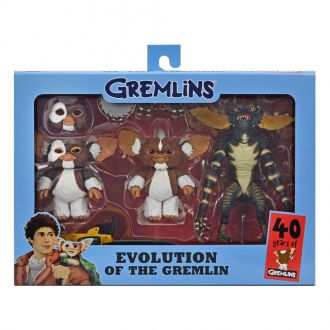 Gremlins Akční Figurky Evolution of a Gremlin 40th Anniversary