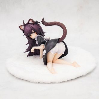 Original Character Socha 1/7 Cat Ear Maid Peng Peng 10 cm