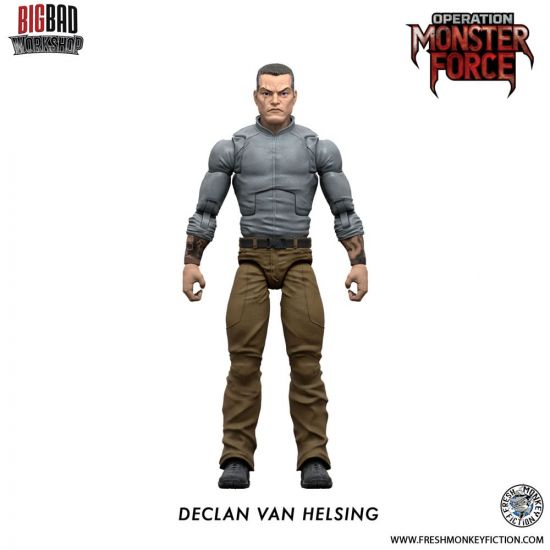 Operation: Monster Force Akční figurka 1/12 Declan Van Helsing 1 - Kliknutím na obrázek zavřete