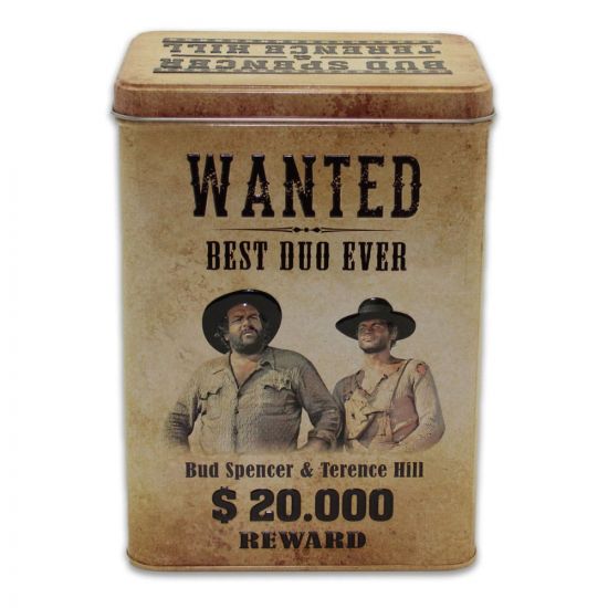 Bud Spencer & Terence Hill Tin box Wanted - Kliknutím na obrázek zavřete