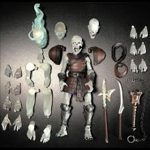 Mythic Legions: Necronominus Actionfigur Undead Builder Pack (De