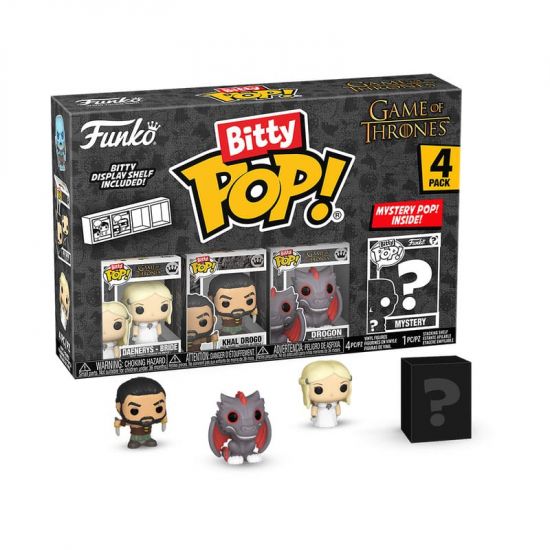 Game of Thrones Bitty POP! Vinylová Figurka 4-Pack Khaleesi 2,5 - Kliknutím na obrázek zavřete