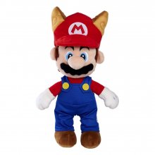 Super Mario Plyšák Tanuki Mario 30 cm
