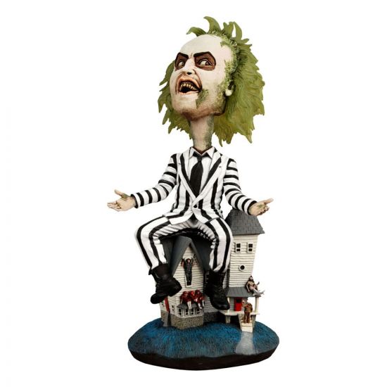 Beetlejuice Head Knocker Bobble-Head 20 cm - Kliknutím na obrázek zavřete