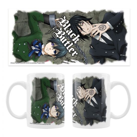 Black Butler Ceramic Hrnek Ciel, Sebastian - Kliknutím na obrázek zavřete