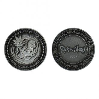 Rick & Morty sběratelská mince Limited Edition