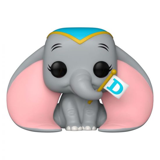 Dumbo POP! Disney Vinylová Figurka Dumbo w/flag 9 cm - Kliknutím na obrázek zavřete