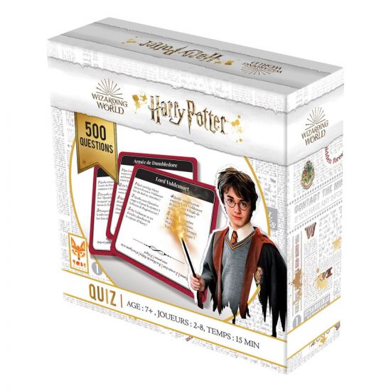 Harry Potter karetní hra Quiz 500 Questions *French Version* - Kliknutím na obrázek zavřete