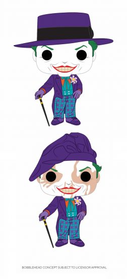 Batman 1989 POP! Heroes Figures Joker 9 cm prodej v sadě (6) - Kliknutím na obrázek zavřete