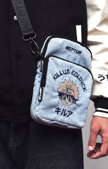 Hunter x Hunter Crossbody Bag Blue - Kliknutím na obrázek zavřete