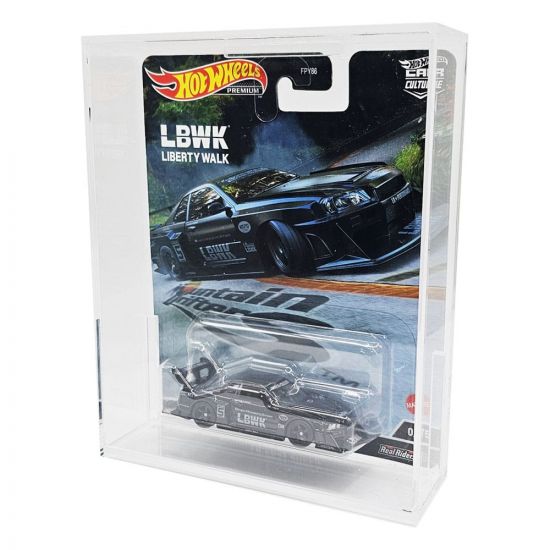 Hot Wheels Premium Acrylic Case 2-Pack - Kliknutím na obrázek zavřete