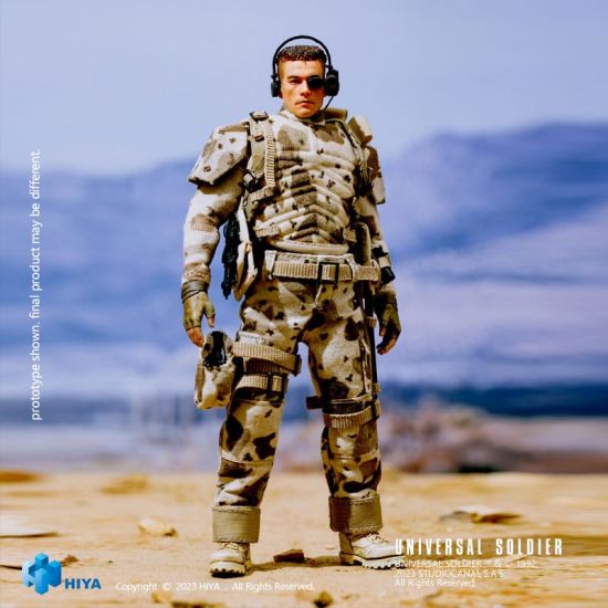 Universal Soldier Exquisite Super Series Actionfigur 1/12 Luc D - Kliknutím na obrázek zavřete