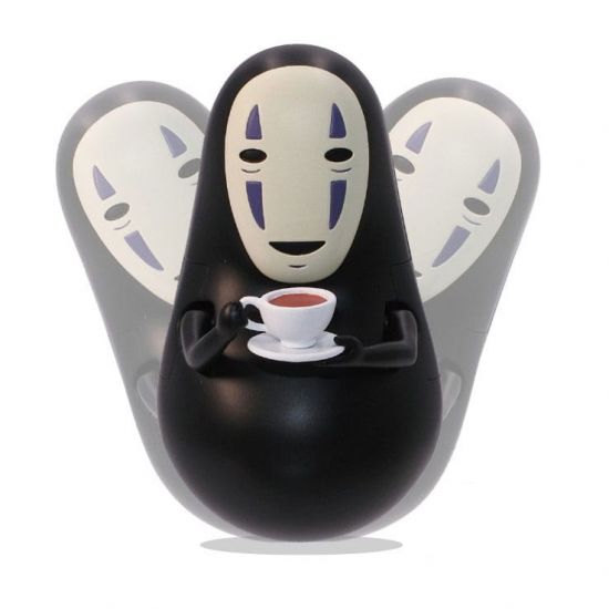 Spirited Away Round Bottomed Figurine No Face's coffe time 6 cm - Kliknutím na obrázek zavřete